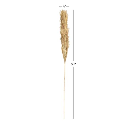 Brown Dried Mixed Foliage Bundle Stem